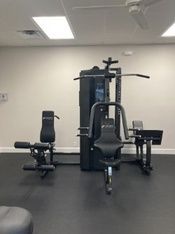 Multi-station strength-training machine